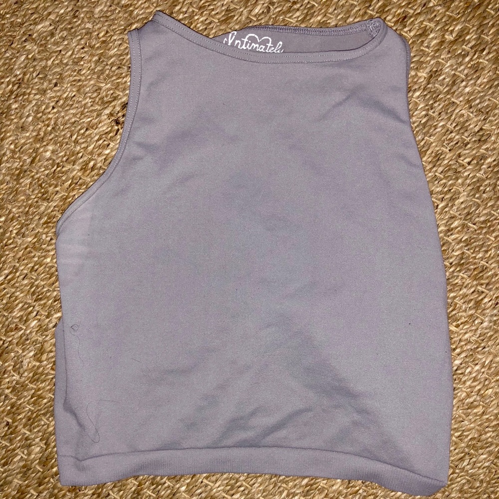 Purple Crop Top
